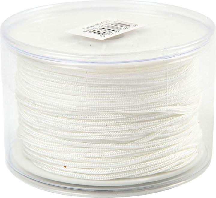 Actual product image Creativ Company Polyester cord white 1 mm, 50 m