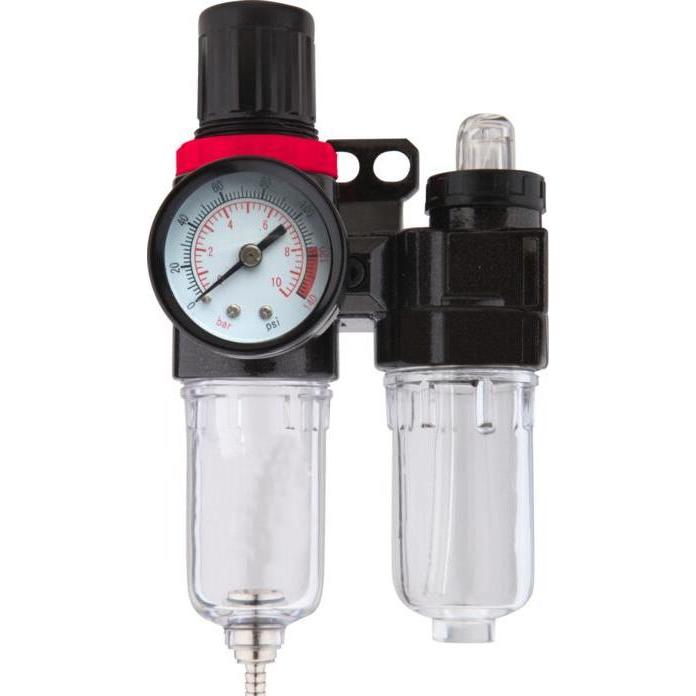 Proline, Kompressor, Regulator with pressure gauge, filter and 1/4 inch grease (9.30 Bar)