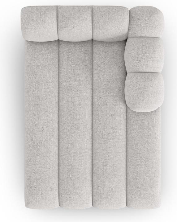 Image du produit Micadoni Chaise Longue Droite, "Lupine", 2 Places, 117x177x70Fabriqué en Europe (Recamière)