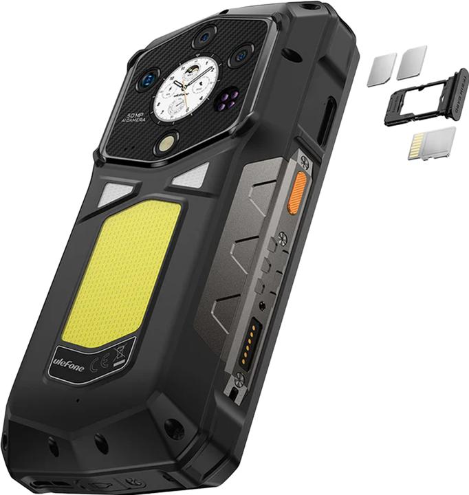 Immagine prodotto Ulefone ARMOR 29 PRO 5G 16/512GB MARVEL BLACK (512 GB, Nero, 6.67", Doppia SIM, 5G)