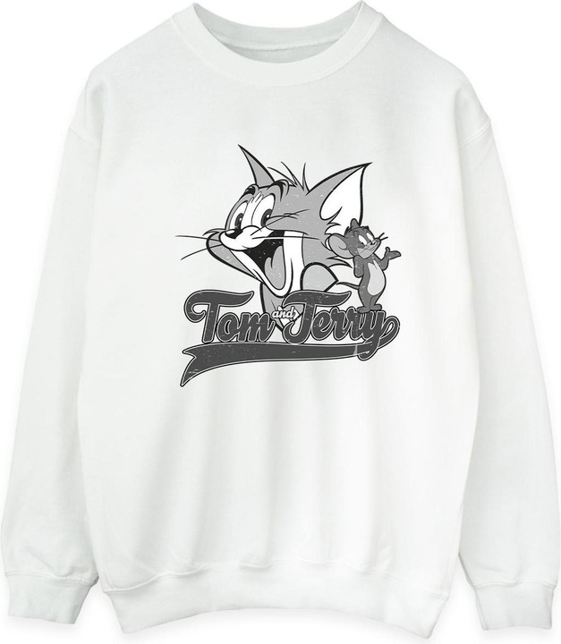 Image du produit Tom & Jerry - Sweat GREYSCALE SQUARE - Homme (M)