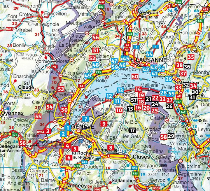 Produktbild Lac Léman (Guide de randonnées) (Französisch, Bernd Jung, Birgit Chengab, Daniel Anker, 2024)