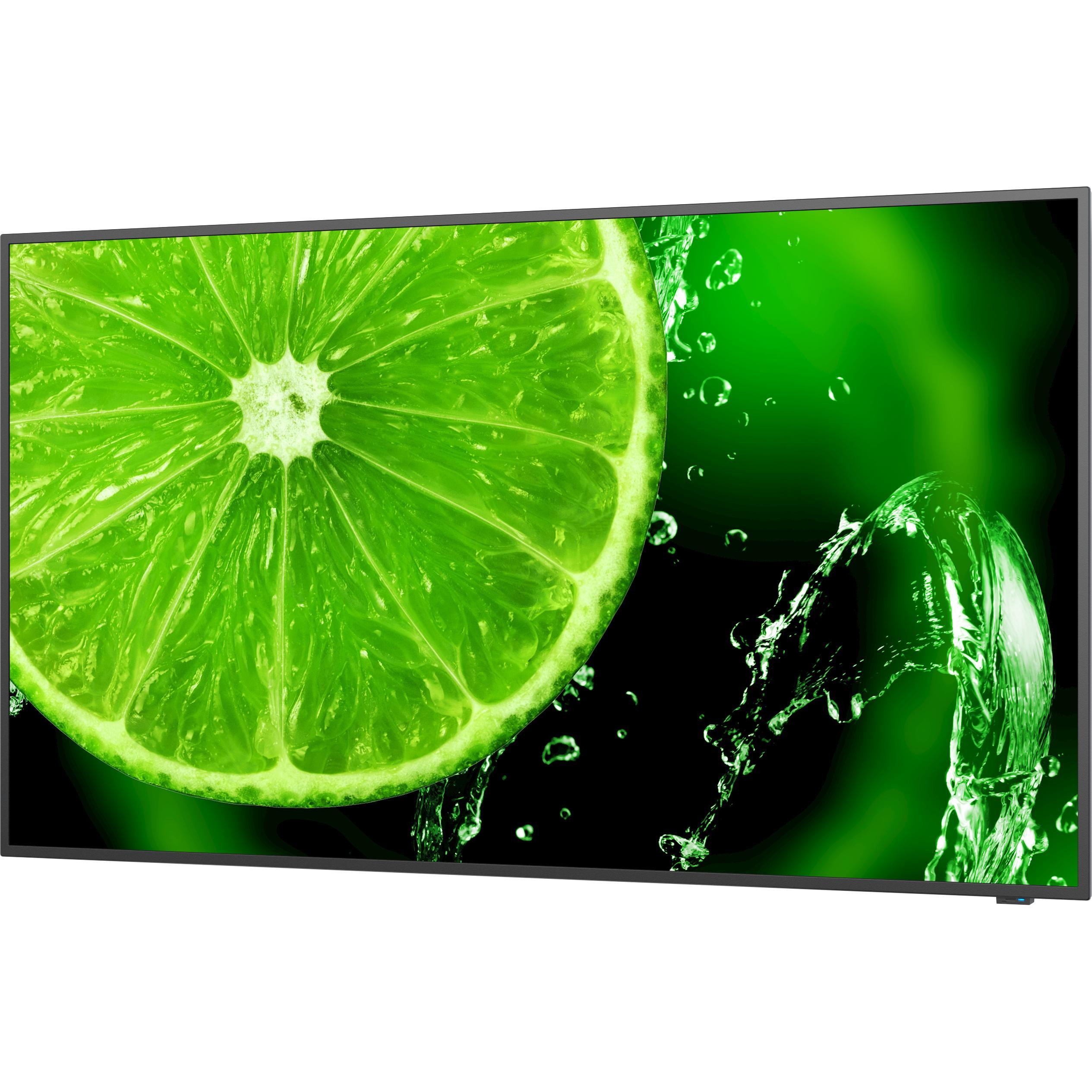 NEC MultiSync E658 (3840 x 2160 Pixel, 64.50"), Digital Signage, Schwarz