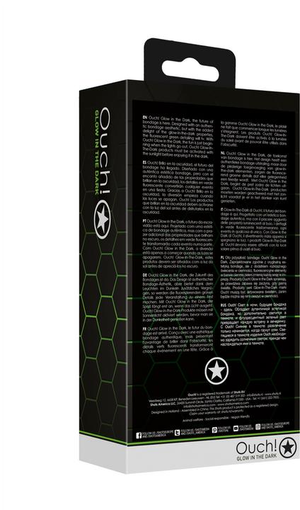 Immagine prodotto Ouch! Butt Plug with Cock Ring - GitD/Black