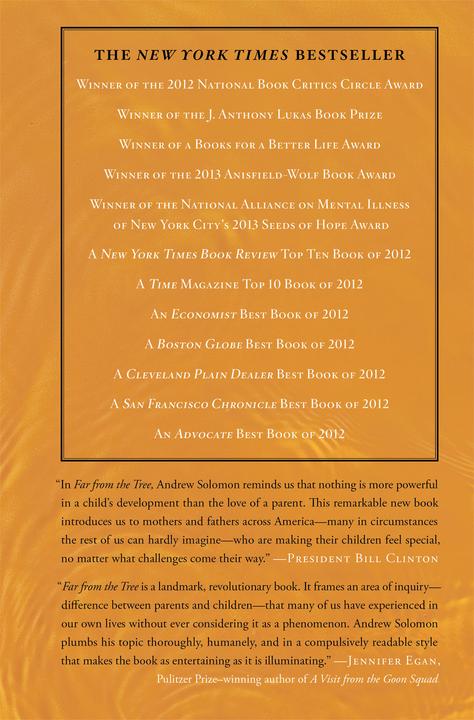 Produktbild Far From the Tree (Englisch, Andrew Solomon, 2013)