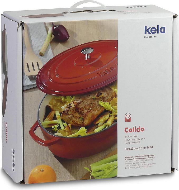 Actual product image Kela Calido (36 cm, Casserole + Stewpot, Cast iron)