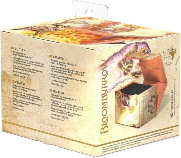 Actual product image Ultimate Guard Sidewinder 100+ Xenoskin Magic: The Gathering "Bloomburrow" - design 7