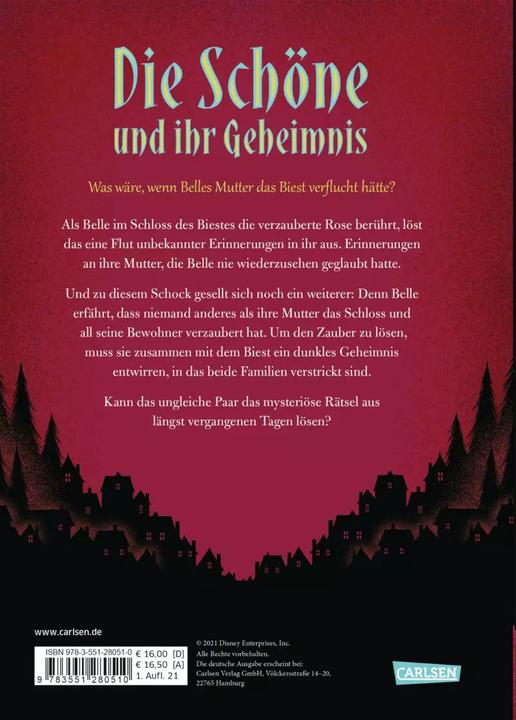 Produktbild Disney – Twisted Tales: Die Schöne und ihr Geheimnis (Die Schöne und das Biest) (Walt Disney, Liz Braswell, Ronald Gutberlet, Deutsch)