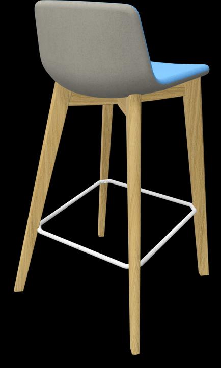 Immagine prodotto Narbutas Sgabello da bar Twist & Sit