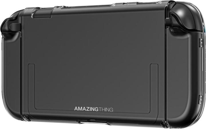 Produktbild Amazingthing PlayShield Bare Case für Nintendo Switch 2, transparent/schwarz (Switch 2)