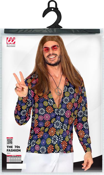 Actual product image Widmann 70s men's shirt groovy style (XXL)