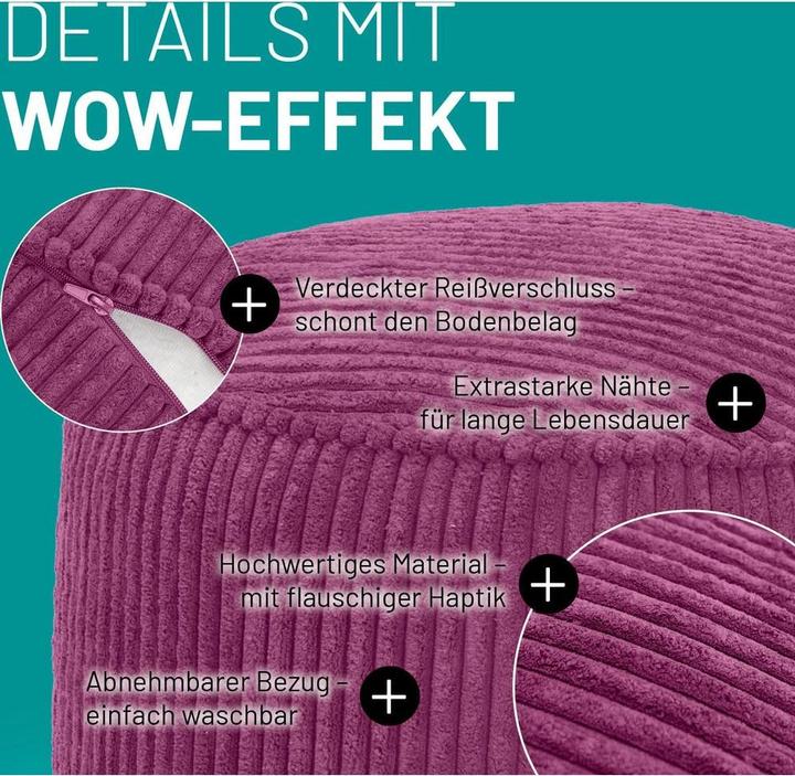 Image du produit Lumaland Sitzsack Hocker