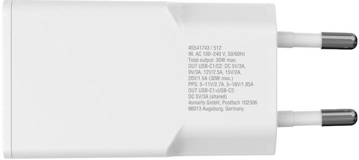 Produktbild 4smarts Netzladegerät PDPlug Slim Dual (30 W, 2 Ports)