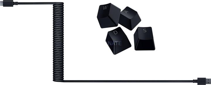 Actual product image Razer PBT Keycap + Coiled Cable Upgrade Set