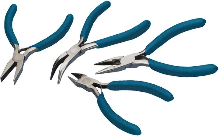 Modellbau Lindinger set de pinces de mécanique de précision 4 pcs.