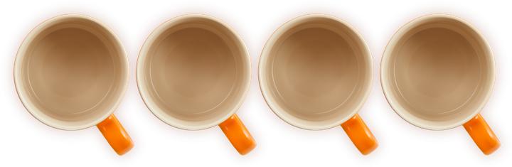 Image du produit Le Creuset Tasse 3.5dl Pack de 4 (350 ml, 4 x)