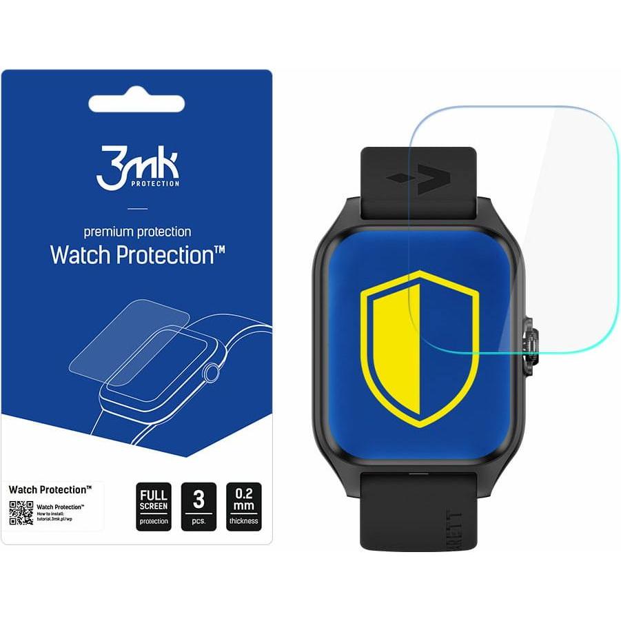 3MK Folia ARC Watch Garett GRC Activity 2 Folia Fullscreen, Smartwatch Zubehör