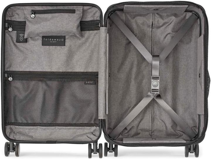 Produktbild Senz Foldable Carry On Trolley, 38L, Midnight Blue (38 l)