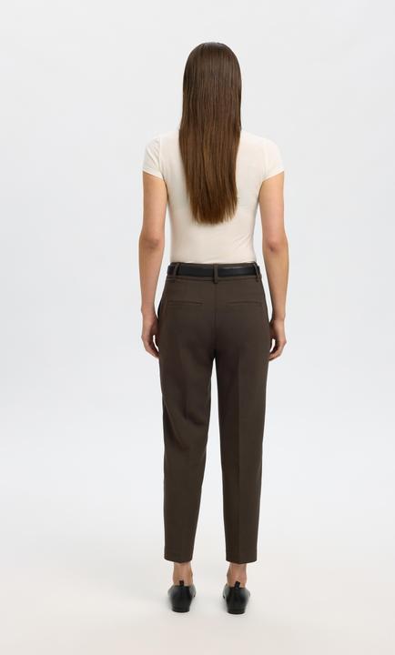 Actual product image Selected Femme Slfrita-Ria Mw Crop Pant Mel Noos (42)
