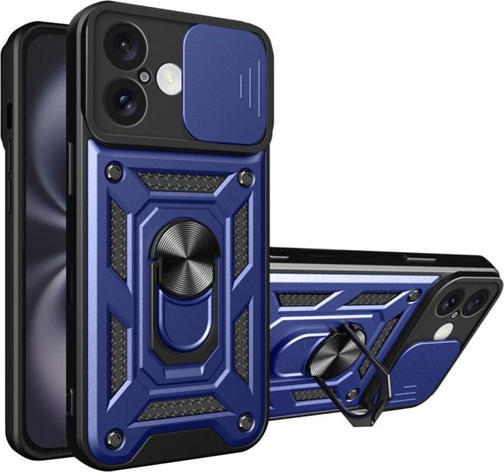 Actual product image Techsuit - CamShield Series - iPhone 16 - Blue (Apple iPhone 16)