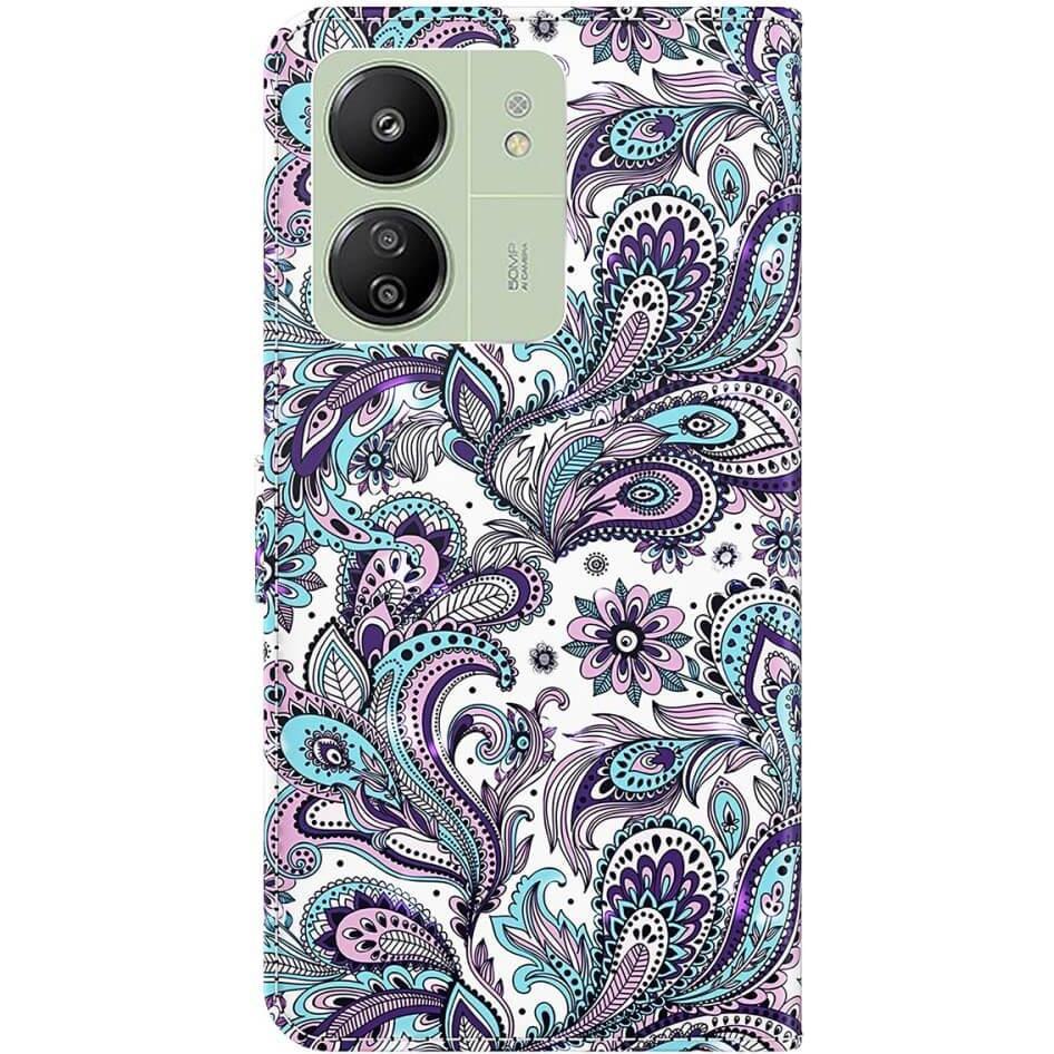 Thumbnail - Cover-Discount Xiaomi Poco C65 / Redmi 13C - Etui Glitzer Paisley (Xiaomi Redmi 13C 5G, Xiaomi Poco C65, Xiaomi Redmi No...