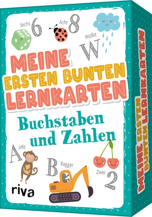 Image du produit Mes premières cartes d'apprentissage colorées Buchsta (Allemand)