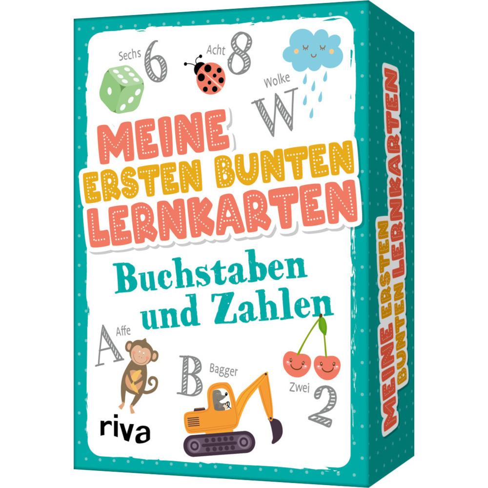 Riva Meine ersten bunten Lernkarten Buchsta (Deutsch)