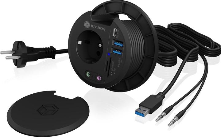 Produktbild Icy Box IB-HUB1430-CR (USB-C, 3 Ports)