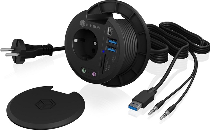 Immagine prodotto Icy Box IB-HUB1430-CR (USB-C, 3 Porti)