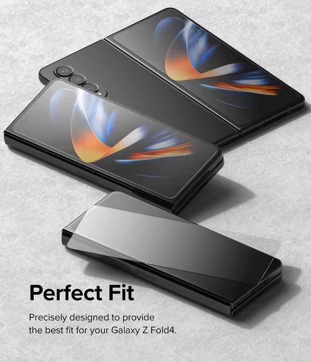 Actual product image Ringke Cover Display Glass Tempered Glass for Samsung Galaxy Z Fold4 (G4as086) (1 pcs., Samsung Galaxy Z Fold4)