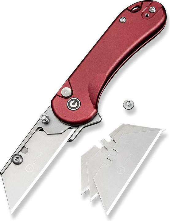 Produktbild Civivi Messer Elementum Utility Alu Burgunder
