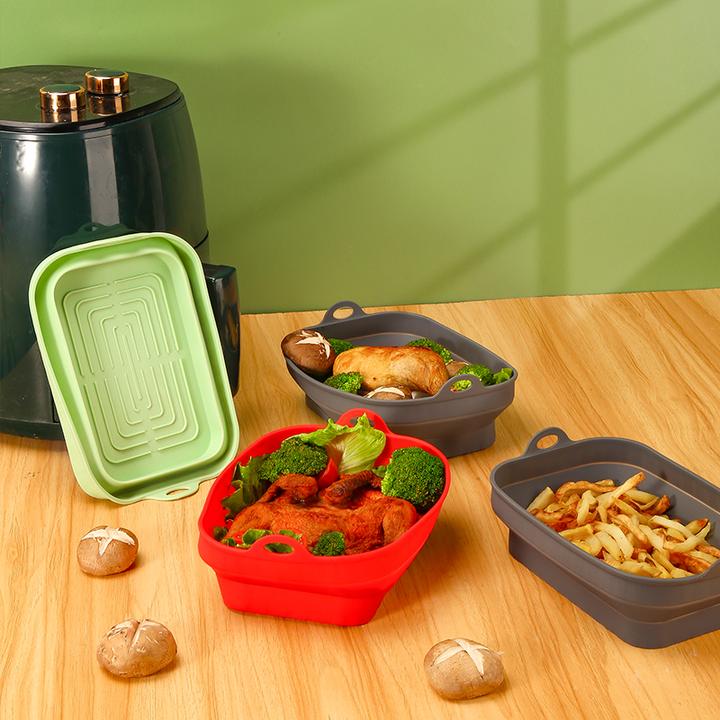 Actual product image Scandinavian Collection Airfryer silicone moulds, rectangular