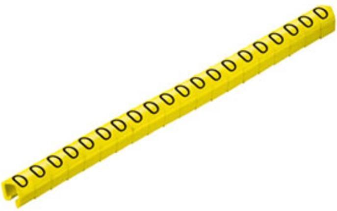 Produktbild Weidmüller Kabelmarkierung 3 ge Ader Kst Ř3-4mm 0648101511