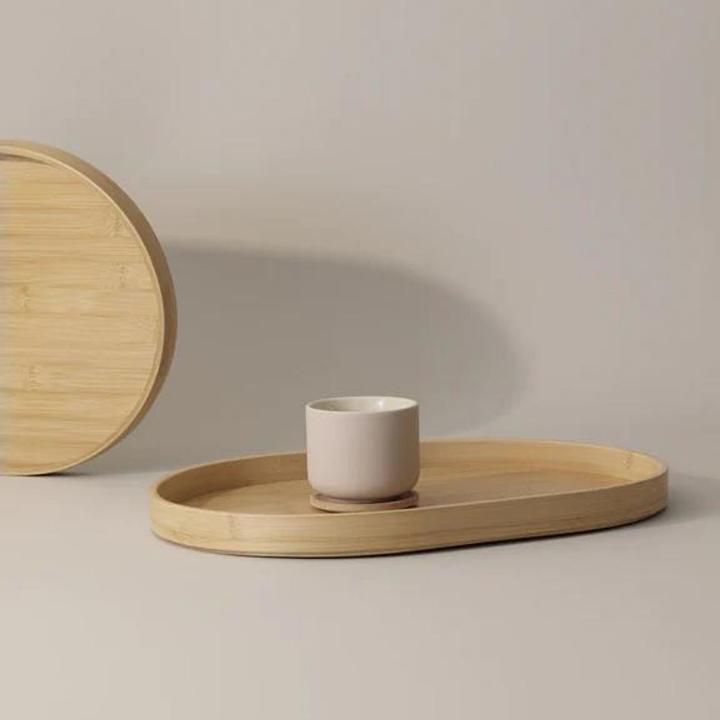 Produktbild Stelton Theo cup with coaster 0.2 l. sand (200 ml, 1x)