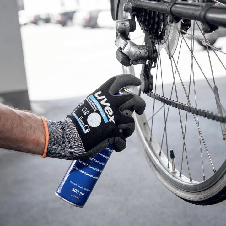 Actual product image Uvex Safety Polyamide work glove (7)