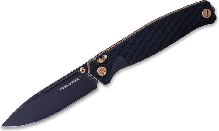 Actual product image Real Steel Huginn G10 Black & Gold (8.30 cm)