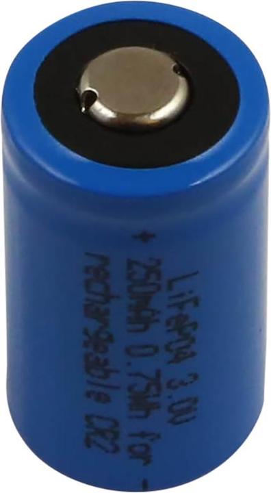 Avizar Akku LiFePO4 3.0V CR2 Ladebar (1 Stk., CR2, 250 mAh)
