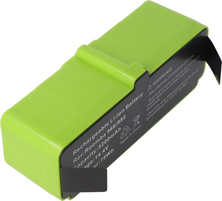 Actual product image No Name Battery Roomba 500, 510, 530, 531, 532, 535, 536, 540, 550, 552, 560, 562, 570, 580, 595, 600, 620