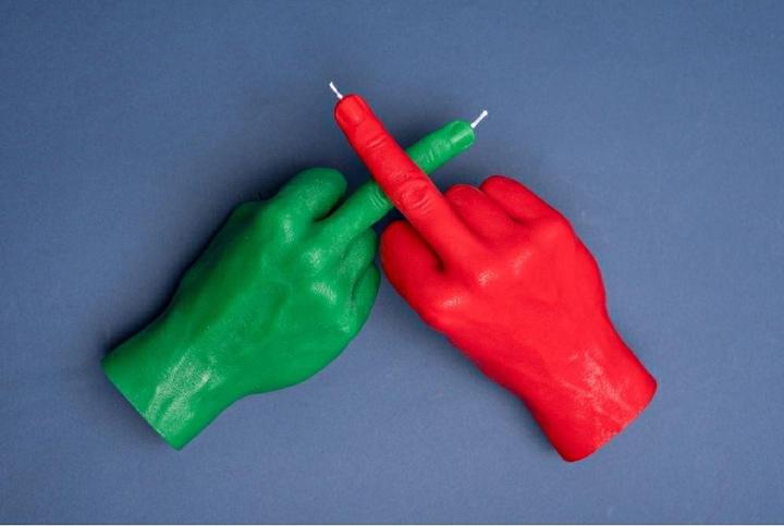 Image du produit Candle Hand Va te faire foutre (1 pcs)