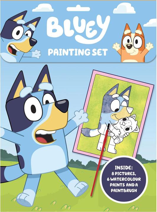 Actual product image Totum Bluey Painting Set