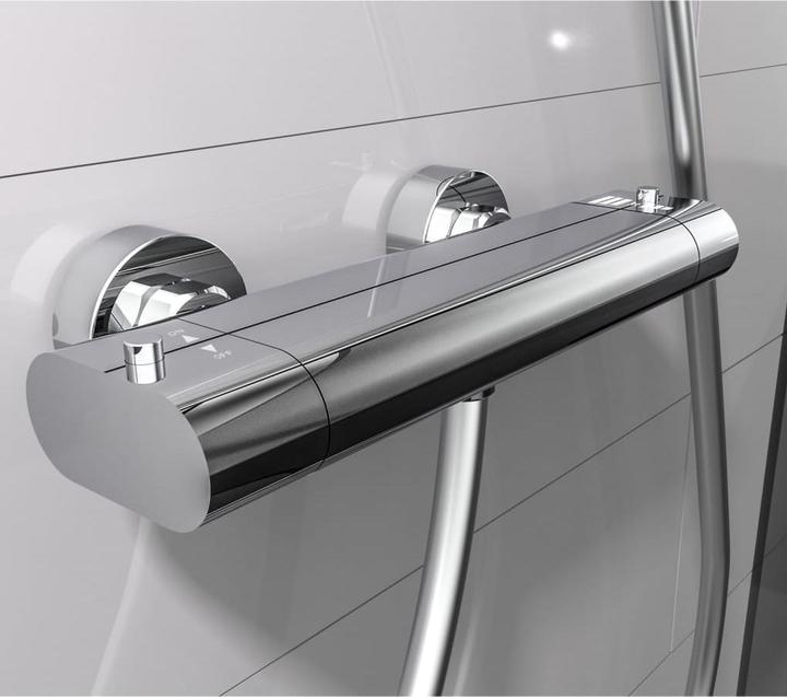 Image du produit Eisl Robinet de douche bain CARNEO Robinet de douche thermostatique chromé 1230090