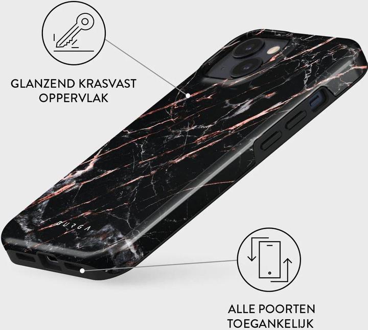 Produktbild Burga Tough Case Apple iPhone 15 - Rose Gold Marble (Apple iPhone 15)
