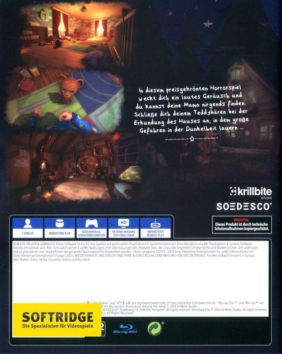 Produktbild Among The Sleep Enhanced Edition (PS4, DE)