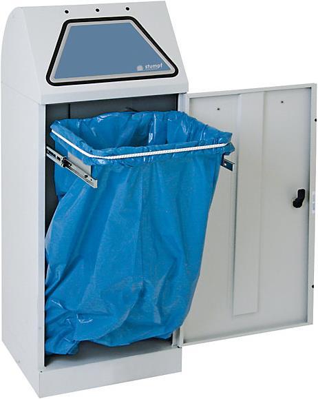 Produktbild kaiserkraft System-Wertstoffsammler, Einwurfklappe handbetätigt (75 l)