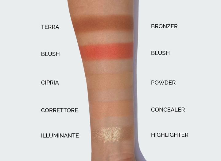 Immagine prodotto Pupa Milano Palette viso all in one Pelle scura