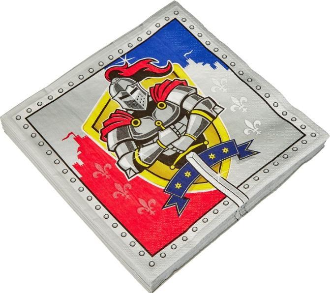 Produktbild Folat Ritter (20 x, 33 x 33 cm)