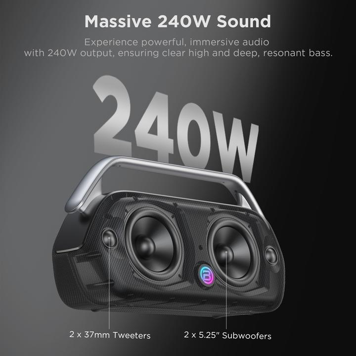 Image du produit Bugani Boost Max Portabler Bluetooth-Lautsprecher (3 h)