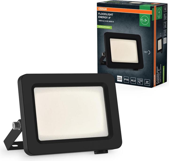 Produktbild Osram HOMELIGHTING Floodlight EA 5W 840 Dark Grey 4099854429552 Aussenstrahler (870 lm, IP65)