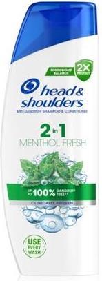 Image du produit Head & Shoulders Shampooing et après-shampooing Menthol Fresh 2in1 - 330 ml (330 ml, Shampoing liquide)