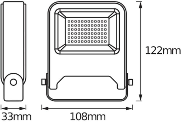 Image du produit Ledvance Inondation d'Endura (800 lm, IP65)